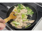 小松菜と鶏むね肉の塩麹炒め★動画あり★作り方14写真