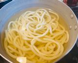 寒い日に名古屋名物本格味噌煮込みうどん作り方8写真