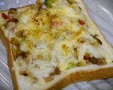 簡単！健康菌活ピザトースト作り方3写真