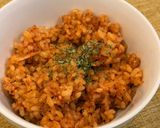 ツナ缶トマト缶粉チーズでナポリ風炊き込みご飯作り方6写真