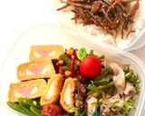 ハートイン卵焼き(お弁当)作り方11写真