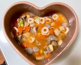 筑前煮deコチュジャン入り炊き込みご飯作り方4写真