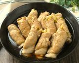 肉巻きレタスのしょうが醤油煮作り方5写真
