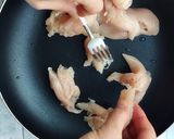 ワンパン☆塩麹ささ身の甘辛焼き作り方2写真