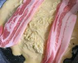 簡単お好み焼き　焼きそば入り作り方4写真