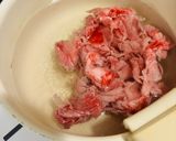 小松菜と牛肉の和物作り方3写真