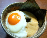 目玉焼きとスーパー大麦入りのとろろご飯作り方7写真