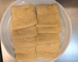 油揚げで！きつね🦊餃子作り方1写真
