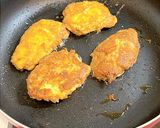 鶏胸肉のスパイスカレーチーズピカタ作り方5写真