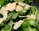 小松菜とチーズのおひたし風🧀作り方3写真