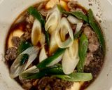 レンジで簡単！牛肉豆腐作り方4写真