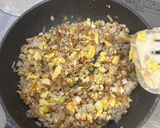 梅おかかで食べる♪納豆チャーハン作り方4写真