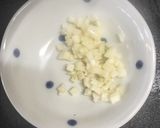 レタスのガーリックしょうゆ和え作り方1写真