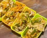 お弁当に！おかずにも！ワンパン！あっという間酢豚作り方9写真