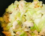 鶏肉＆のおからキャベツのバジルマスタード炒め作り方2写真