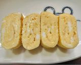 卵一個でしょっぱい玉子焼き作り方8写真