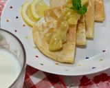 ホットケーキに爽やかバナナソース乗せ♪作り方4写真