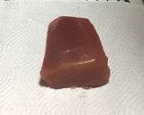 キハダマグロとセロリのタルタル冷製パスタ作り方1写真