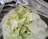 ごまたっぷりレタスの塩昆布和え作り方2写真