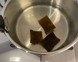 高野豆腐の含め煮⭐︎水戻しなし⭐︎昆布出汁作り方1写真