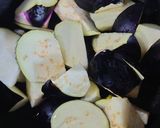 ヨウサマの減塩揚げ焼き茄子味噌汁作り方1写真