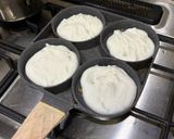 米粉ナンのベーコンエッグバーガー作り方3写真