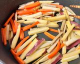 秋野菜とキノコの炒め物作り方5写真