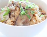 炊飯器で手軽に【ネギ豚おこわ】作り方5写真