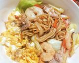 🇺🇸世界麺🧡アメリカン焦げ中華麺チャーメン作り方7写真