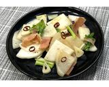 ベーコンとかぶのペペロンチーノ風★動画★作り方23写真
