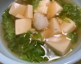 豆腐とレタスのノンオイルスープ作り方3写真