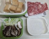絹揚げの肉豆腐作り方2写真