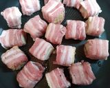 今日のおかずサイコロ厚揚げ豚バラ肉巻主菜肉料理作り方6写真