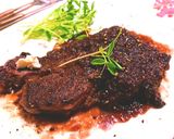 牛肩ロースステーキにオニオン極上ソース作り方4写真