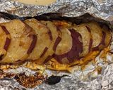 BBQに さつまいものマシュマロ焼き作り方11写真
