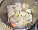 豚もつと根菜のカレー作り方4写真