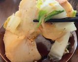 白菜と煮込み麩とツナのすき焼き風作り方4写真