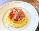 63℃,95℃ 生ハムの冷製カルボナーラ作り方58写真
