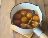 簡単♪完熟梅で梅の紅茶煮／梅ダージリン作り方4写真