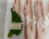 長芋と大葉の豚バラ巻き♪甘辛だれ作り方4写真