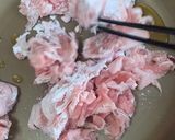【豚こま野菜の甘酢ねぎだれ】作り方3写真