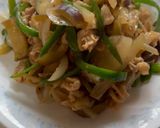 玄米こめ粉麺de焼きうどん作り方8写真