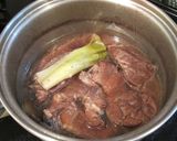 牛頬肉とすね肉の煮込み作り方2写真