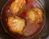 炊飯器で楽に栄養補給！煮込みハンバーグ作り方4写真