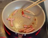 アスパラとベーコンのペペロンチーノ♪作り方3写真