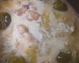 白菜トロトロ💫チキンのクリーム煮作り方8写真