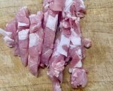 お弁当ワンパン！豚こまとヒラヒラ人参の甘辛炒め作り方3写真