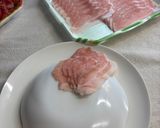 張りぼて🤭少ないお肉を綺麗に盛り付ける裏ワザ🤭作り方3写真