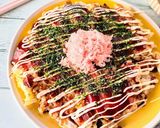 卵・キャベツ不要☆ふわふわお好み焼き作り方5写真
