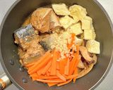 サバ缶で木綿豆腐のそぼろご飯作り方3写真
